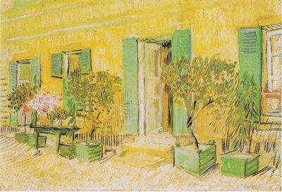 Entrance to a Restaurant in Asnières by Vincent van Gogh